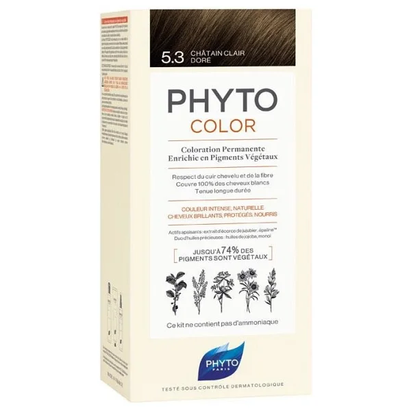 Phyto Color Kit 5.3 Açık Kestane Dore Saç Boyası - Görsel 2