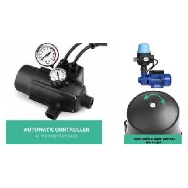 stilmax Su Pompası Paket Hidrofor Otomatik Sistem Su Pompası 0.5hp Bakır Sargı Tek Sarım Sargı - Görsel 2