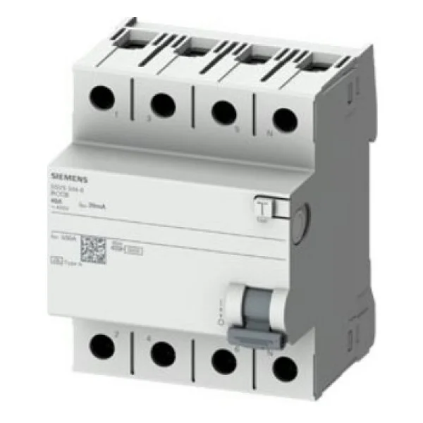 Siemens 5SV5644-6 4x40 A 400 V 300 mA A Tipi Kaçak Akım Rölesi - Görsel 2