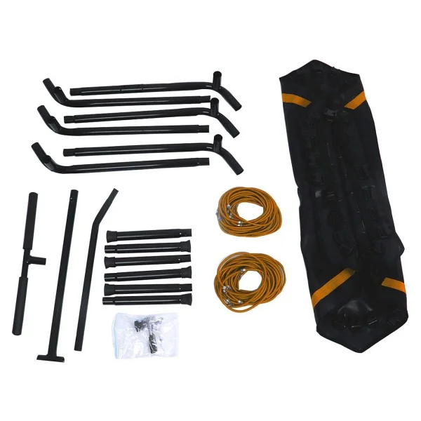 Pekial 135 cm ''(54 Inç) Tutunmalı Step Trambolin - Turuncu - Görsel 5