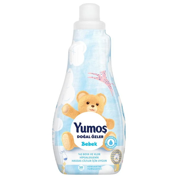 Yumoş Bebek Doğal Özler Konsantre Yumuşatıcı 1200 ml - Görsel 4