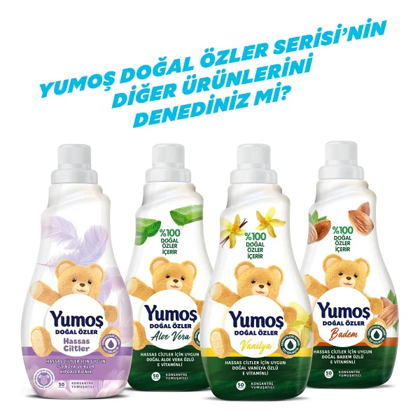 Yumoş Bebek Doğal Özler Konsantre Yumuşatıcı 1200 ml - Görsel 10