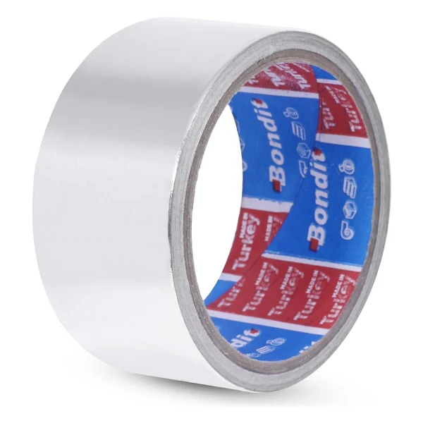 Bondit Alüminyum Folyo Bant Yanmaz Izolasyon Bandı 45 Mm X 10 Metre - Görsel 6