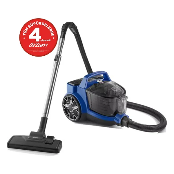 Arzum AR4072 Clean Force Blue Cyclone 890 W Toz Torbasız Süpürge - Görsel 8
