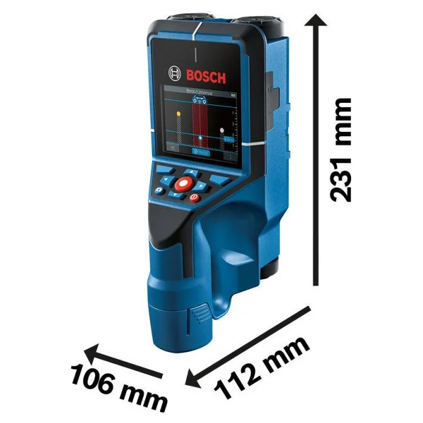 Bosch D-Tect 200 C Aküsüz L-Boxx 136 Çantalı Duvar Tarama Dedektörü - Görsel 3