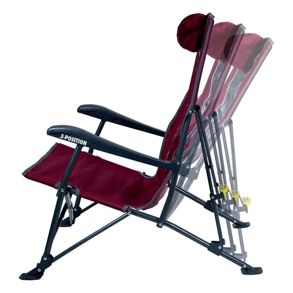 Gci Low Ride Recliner 3 Kademeli Katlanır Kamp Sandalyesi - Görsel 2