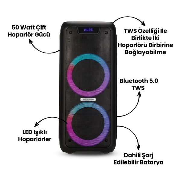Goldmaster Enjoy 230 Bluetooth Hoparlör - Görsel 2