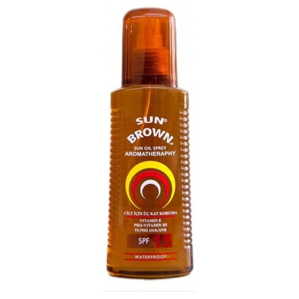 Sun Brown Koruyucu Spf 15 200 ml Sprey Güneş Yağı - Görsel 2