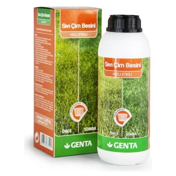Genta Hızlı Etkili Sıvı Çim Besini (1 Lt) - Görsel 6