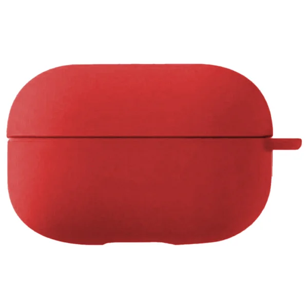 Microsonic Apple AirPods Pro Liquid Silicone Lansman Kırmızı - Görsel 4