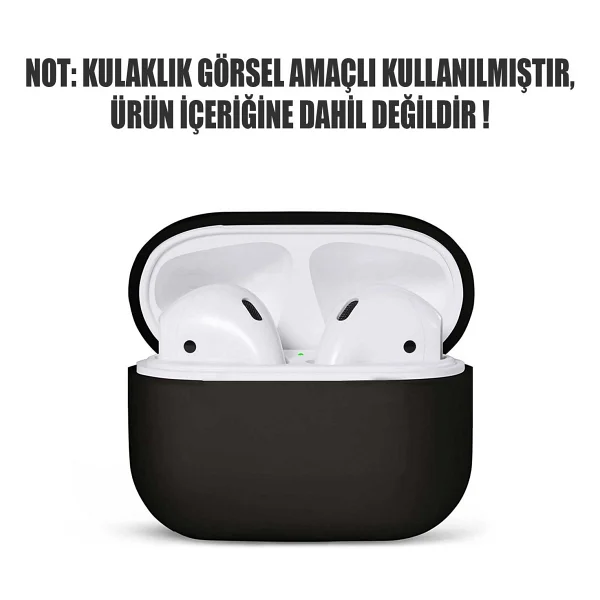 Microsonic Apple AirPods Pro Liquid Silicone Lansman Kırmızı - Görsel 3