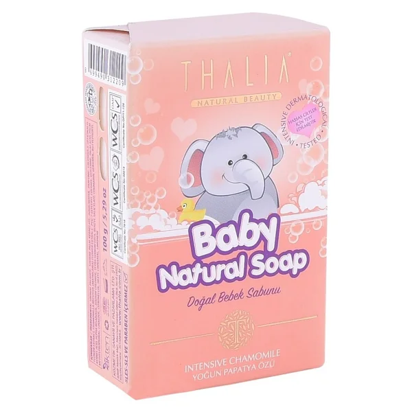 Thalia Natural Yoğun Papatya Özlü 100 gr Bebe Sabunu Pembe - Görsel 2