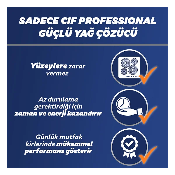 Cif Professional U-PRO Güçlü Yağ Çözücü 10 lt - Görsel 8