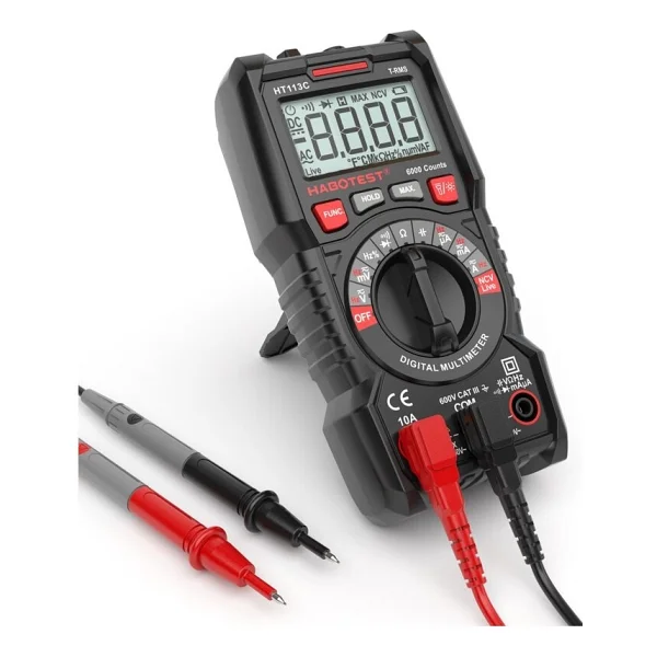 Habotest HT113 600 V Dijital Multimetre Ölçü Aleti - Görsel 9