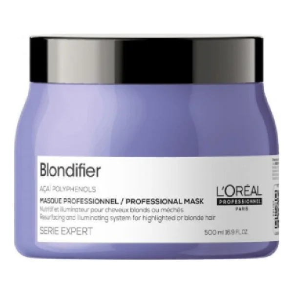 Loreal Professionnel Serie Expert Blondifier Kusursuz Sarışınlık Sağlayan Maske 500 ml - Görsel 2