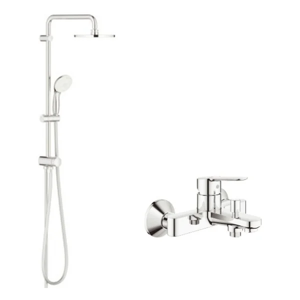 Grohe New Tempesta Sistem 200 27389002 Duvar Bağlantılı Divertörlü Duş Seti - Görsel 4