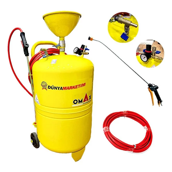 Omax Profesyonel 100 Litre Köpük tankı Püskürtme Tankı - Görsel 2