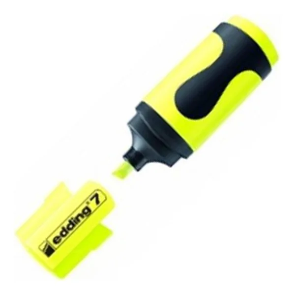 Edding 7 Mini Sarı Fosforlu Kalem - Görsel 2