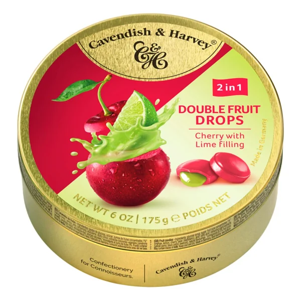 Cavendish & Harvey Vişne ve Misket Limonlu Dolgulu Şeker 175 gr - Görsel 6