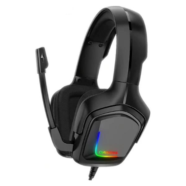 Onikuma K20 RGB USB Kablolu Kulak Üstü Oyuncu Kulaklığı - Görsel 2
