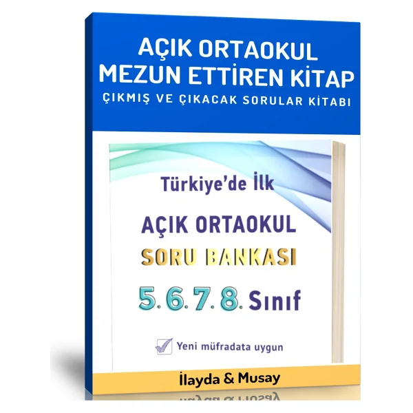 Enine Boyuna Eğitim Açık Ortaokul Yardımcı Kitabı - Görsel 3