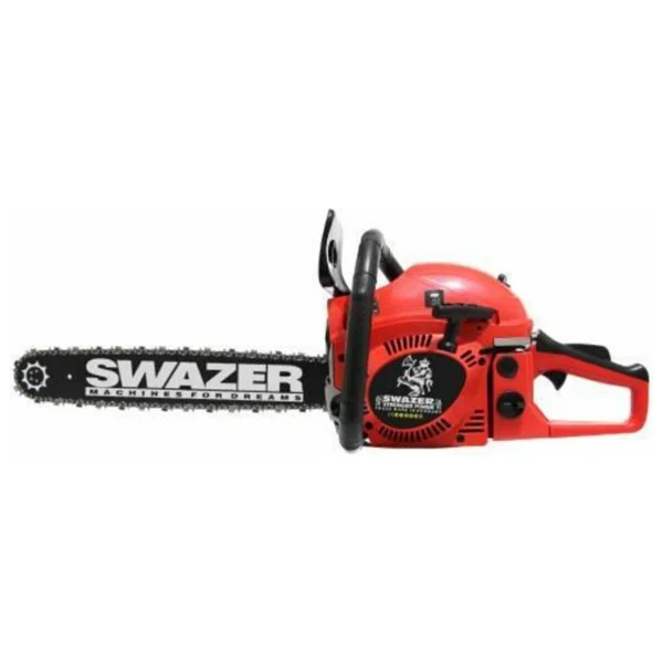 Swazer S-4 Benzinli Testere Ağaç Odun Dal Kesme Makinesi Orman Motoru Motorlu Testere Süper Setli - Görsel 2