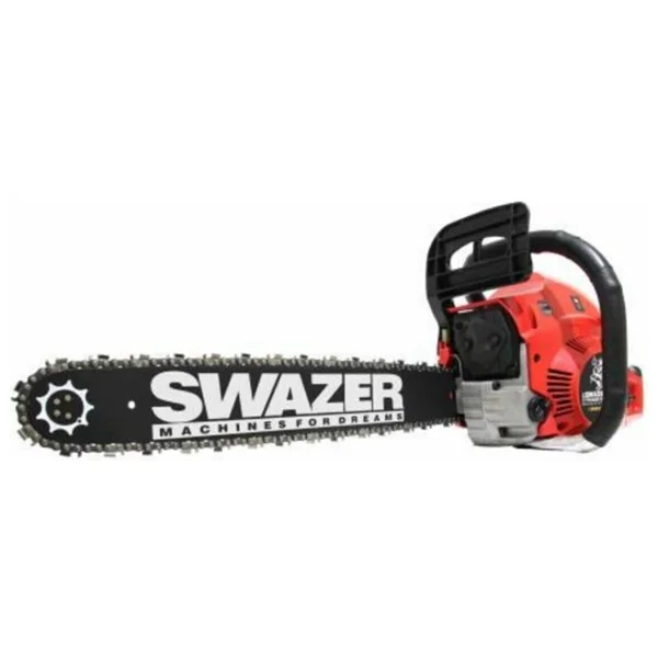 Swazer S-4 Benzinli Testere Ağaç Odun Dal Kesme Makinesi Orman Motoru Motorlu Testere Süper Setli - Görsel 3