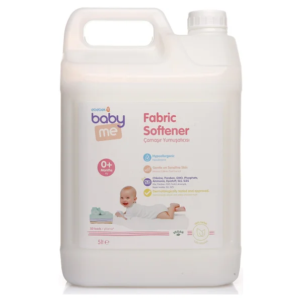 Baby&Me Bebek Çamaşır Yumuşatıcı 5000 ml - Görsel 5