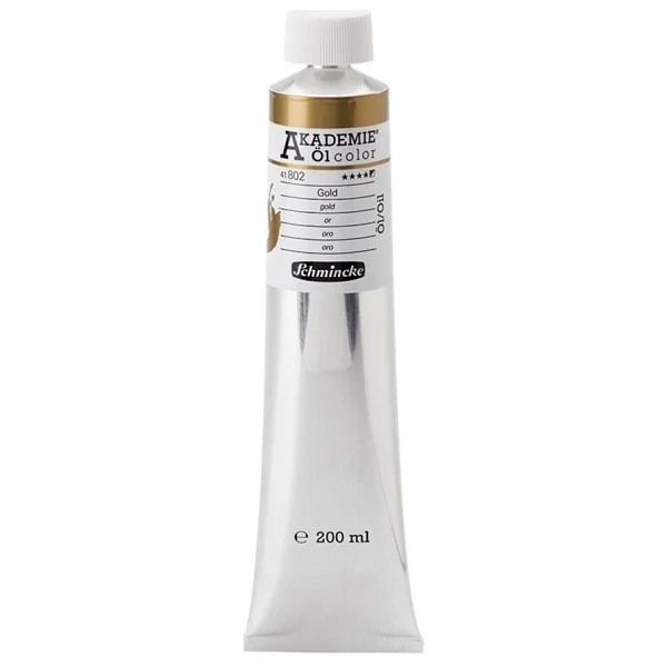 Schmincke Akademie 200 ml 802 Gold Yağlı Boya - Görsel 2