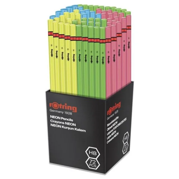 Rotring 2090066 72'li Neon Kurşun Kalem - Görsel 2