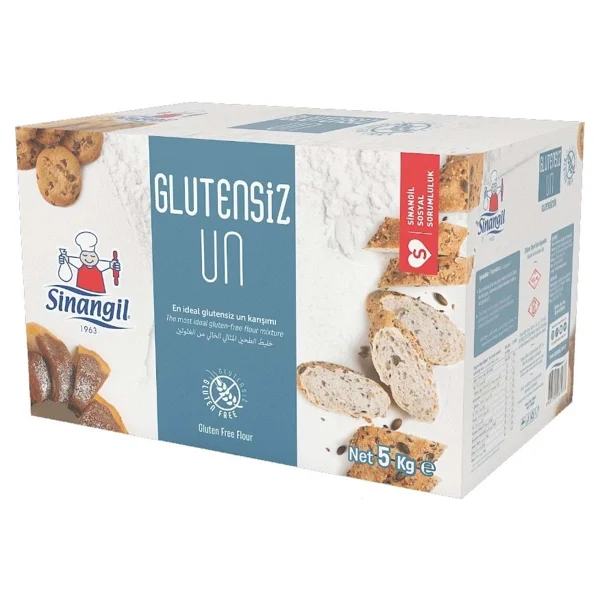 Sinangil 5 kg 3'lü Glutensiz Un - Görsel 3