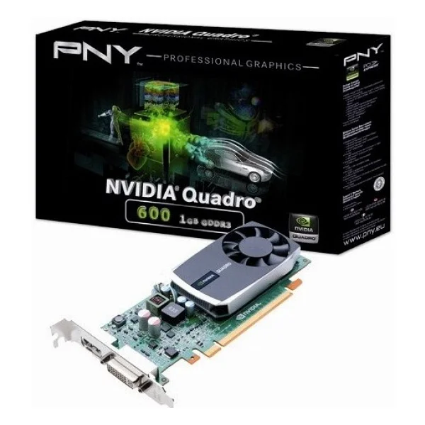 PNY Nvidia Quadro 600 1GB DDR3 128 Bit PCI-E 2.0 Profesyonel Ekran Kartı - Görsel 10