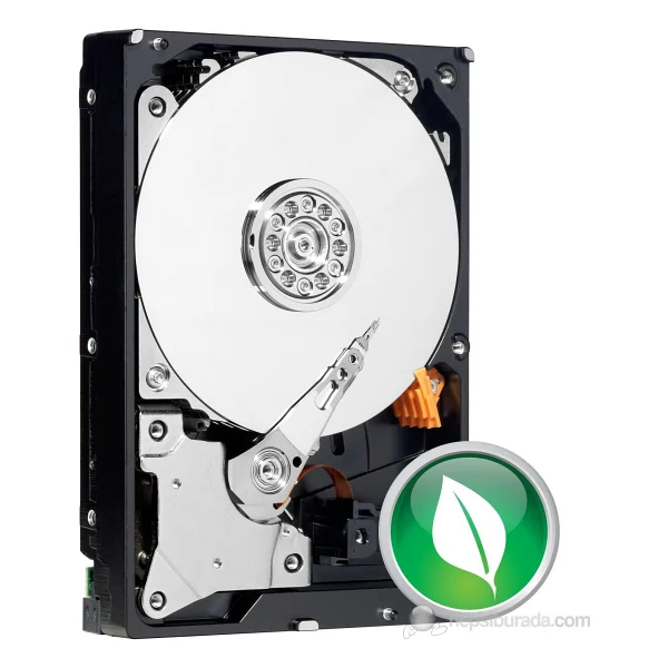 Western Digital 3.5" 1 TB Caviar Green WD10EZRX SATA 3.0 Intellipower Hard Disk - Görsel 2