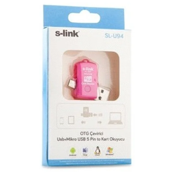 S-link SL-U94 Otg Kart Okuyucu - Görsel 3