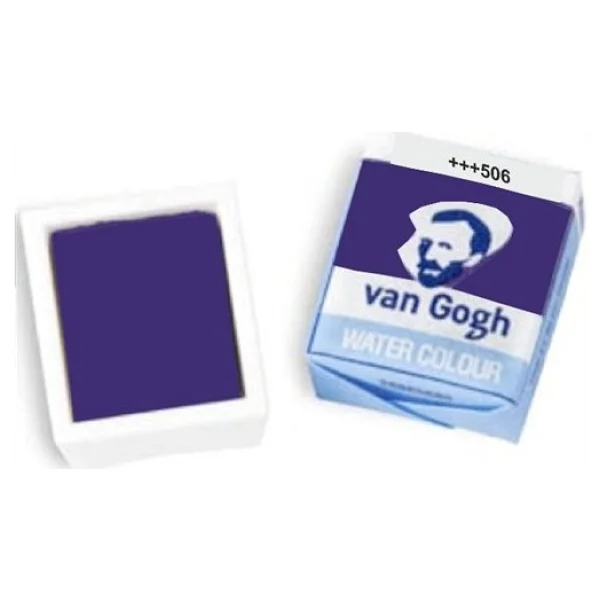 Talens Van Gogh 533 İndigo 1/2 Tablet Sulu Boya - Görsel 10