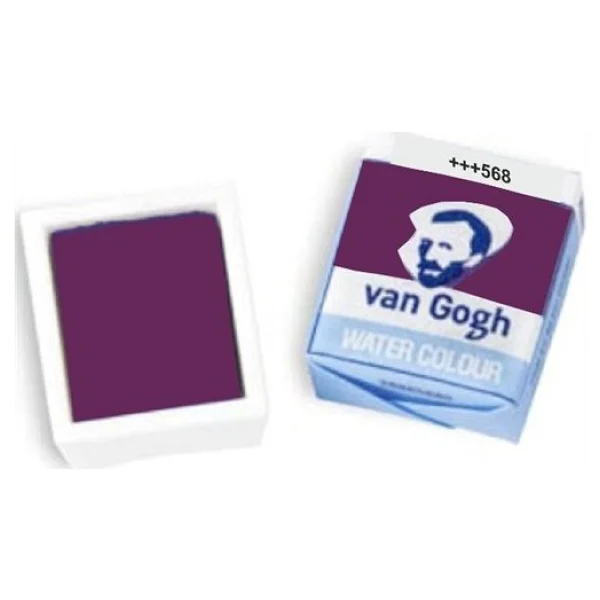 Talens Van Gogh 533 İndigo 1/2 Tablet Sulu Boya - Görsel 4
