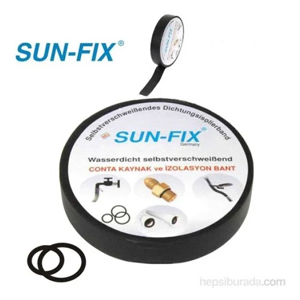 SUN-FIX Conta Kaynak ve İzolasyon Bandı, ISOLATION TAPE, 10m - Görsel 2