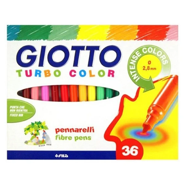 Giotto Turbo Color 36'lı Keçeli Kalem Seti - Görsel 2