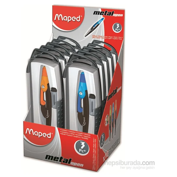 Maped Open 3'lü Pergel Seti - Görsel 2