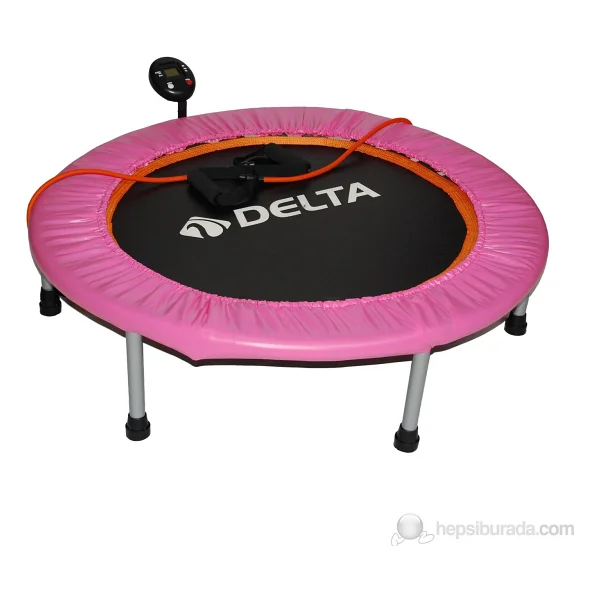 Delta 92 cm Sayaçlı Egzersiz Lastikli Trambolin - Görsel 4