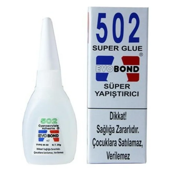 Evobond 502 Japon Yapıştırıcı 20 gr - Görsel 3