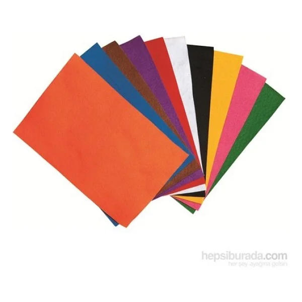 Nova Color Nc-366 Keçe 50x70 cm 20x30 cm 10 Renk Karışık Set Fon Kartonu - Görsel 2