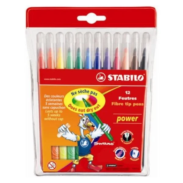 Stabilo Power 24'lü Keçeli Kalem Seti - Görsel 4