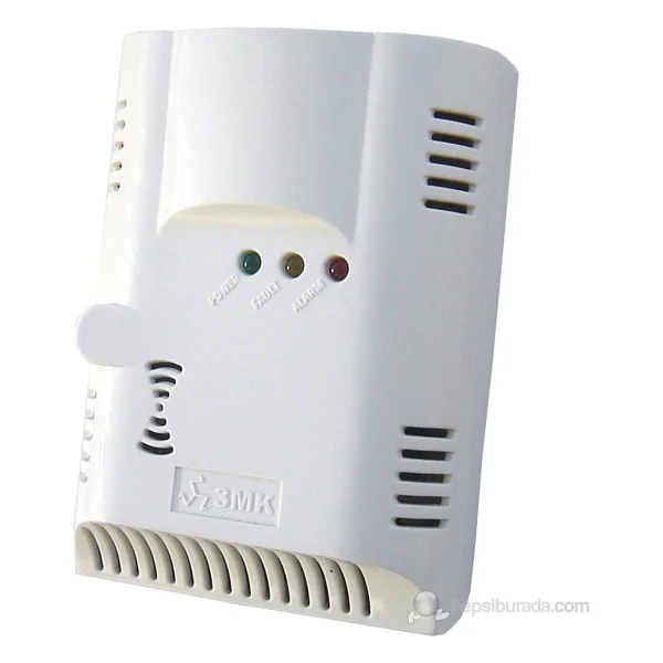 3MK 220V Karbonmonoksit Alarm Cihazı- 3MK-CO200 Gaz Alarm Cihazı (Şarjlı Pilli) - Görsel 2