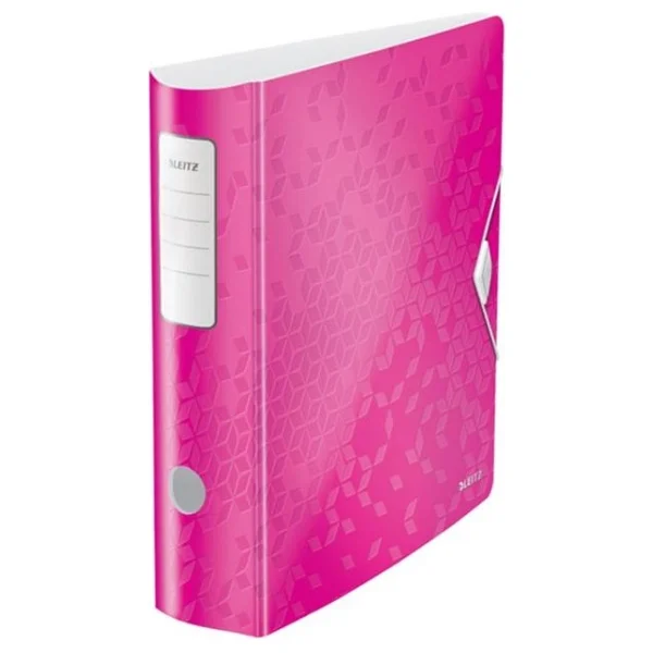 Leitz 1005 Metalik Pembe Wow Tekli Geniş Klasör - Görsel 2