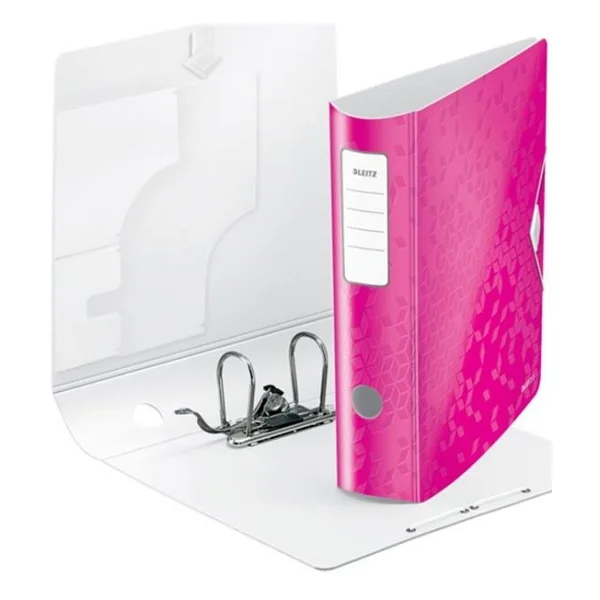 Leitz 1005 Metalik Pembe Wow Tekli Geniş Klasör - Görsel 4