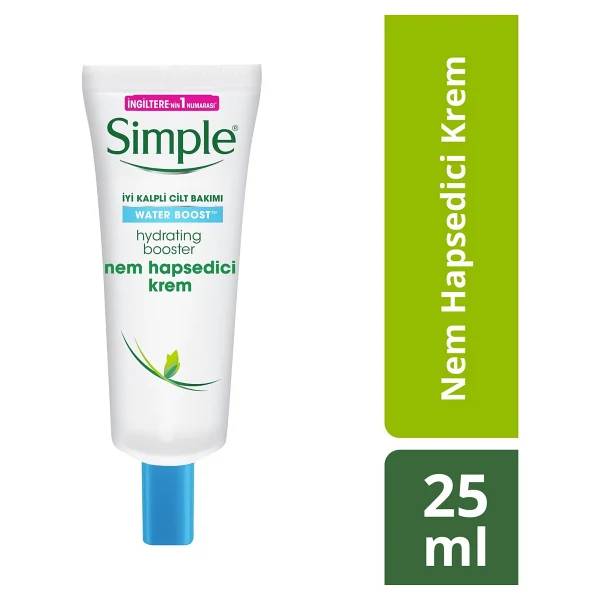 Simple Water Boost Nem Hapsedici Krem 25 ml - Görsel 4