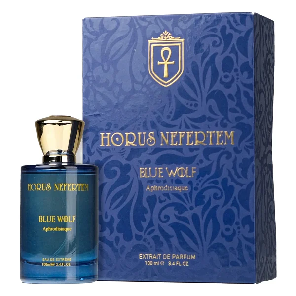 Horus Nefertem Blue Wolf EDP 100 ml Erkek Parfüm - Görsel 7