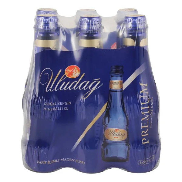 Uludağ Premium Maden Suyu 6x250 ml - Görsel 3