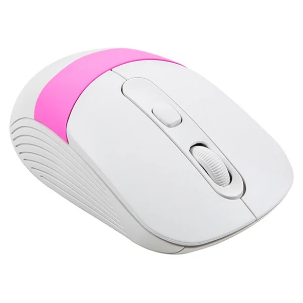Everest SM-18 Beyaz-Pembe Optik Kablosuz Mouse - Görsel 2